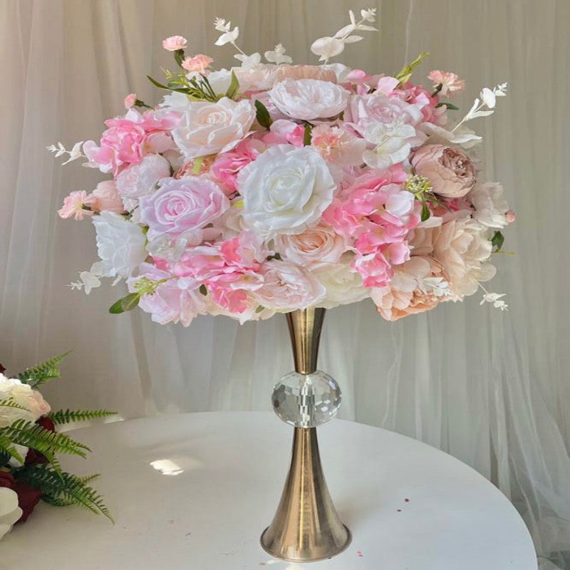 Faux Flower Rental-Pink/White