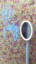 Load and play video in Gallery viewer, Let&#39;s party neon sign rental
