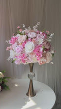 Load and play video in Gallery viewer, Faux Flower Rental-Pink/White
